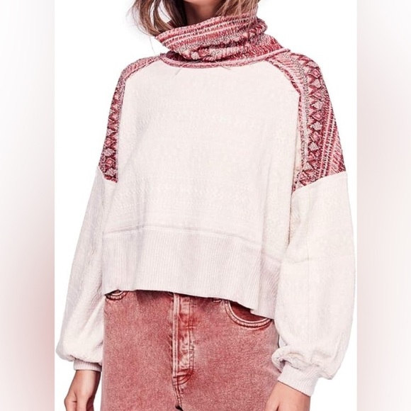 We The Free At The Lodge Cowl Neck Oversized Sweater - Picture 2 of 5